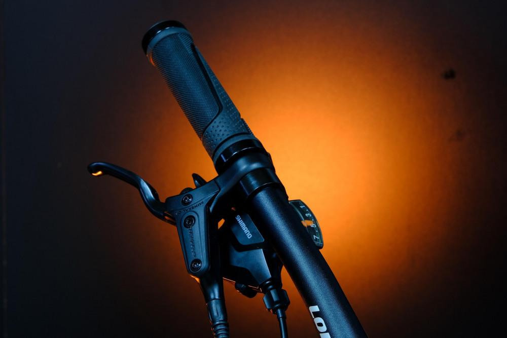 Lorak Sel 9150 Матовый Чёрный/Оранжевый 21р (на рост 183-190)