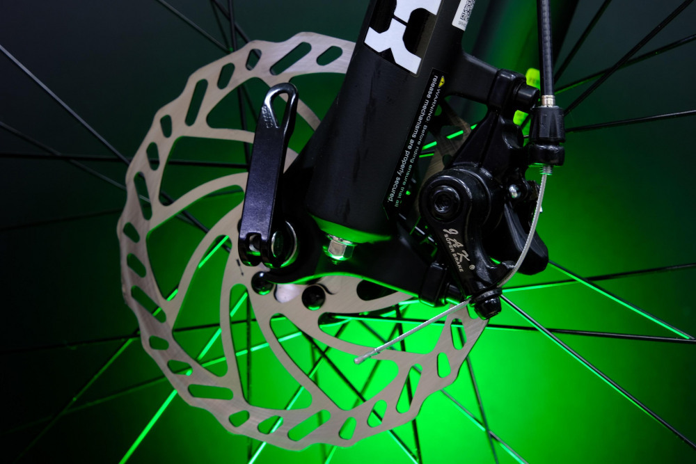 Lorak 2.0 Матовый Чёрный/Зелёный рама 21 (на рост 183-190) (27.5)