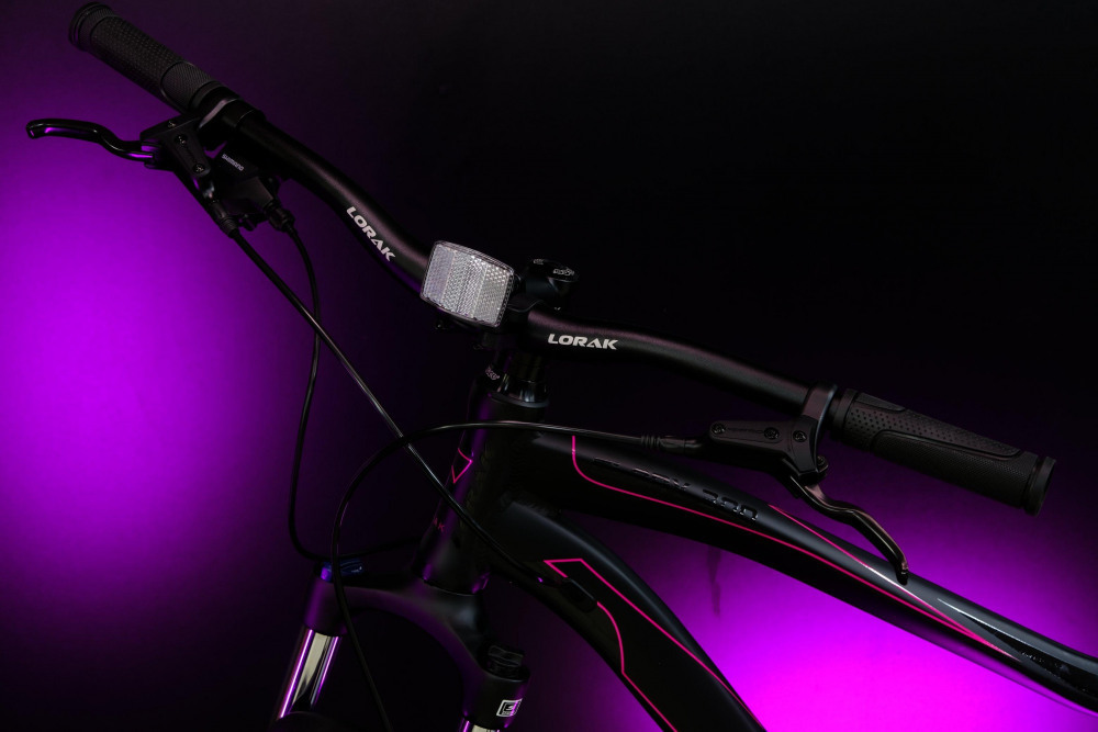 LORAK GLORY 300 8 sp Матовый Чёрный/Розовый 19р (на рост 171-182)